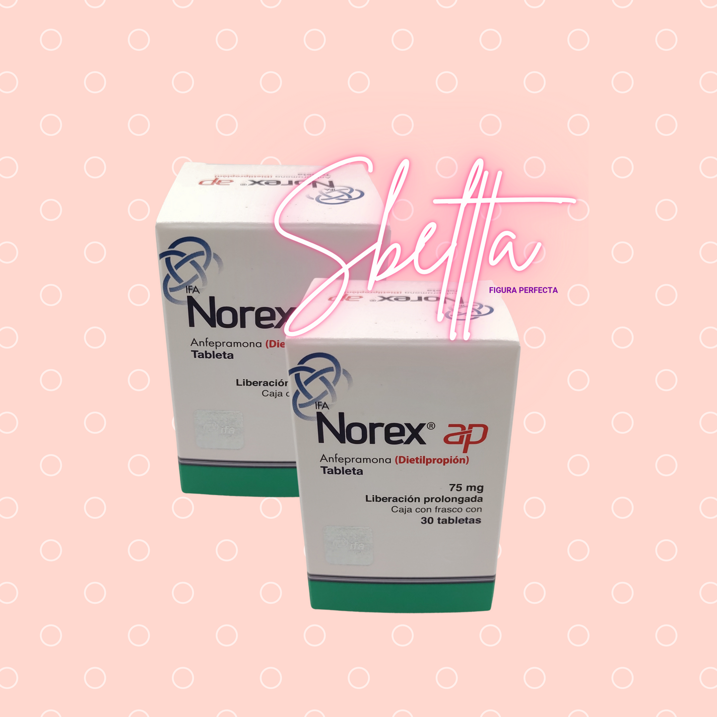 Norex AP 75mg (2 frascos)
