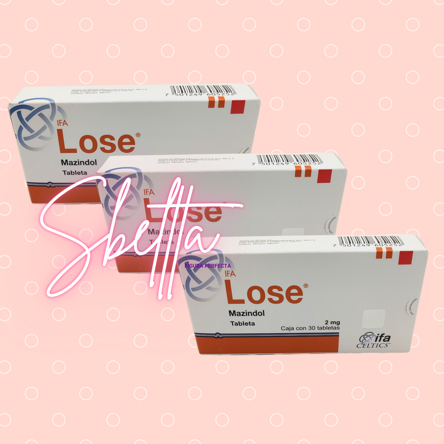 Lose 2mg (3 cajas)