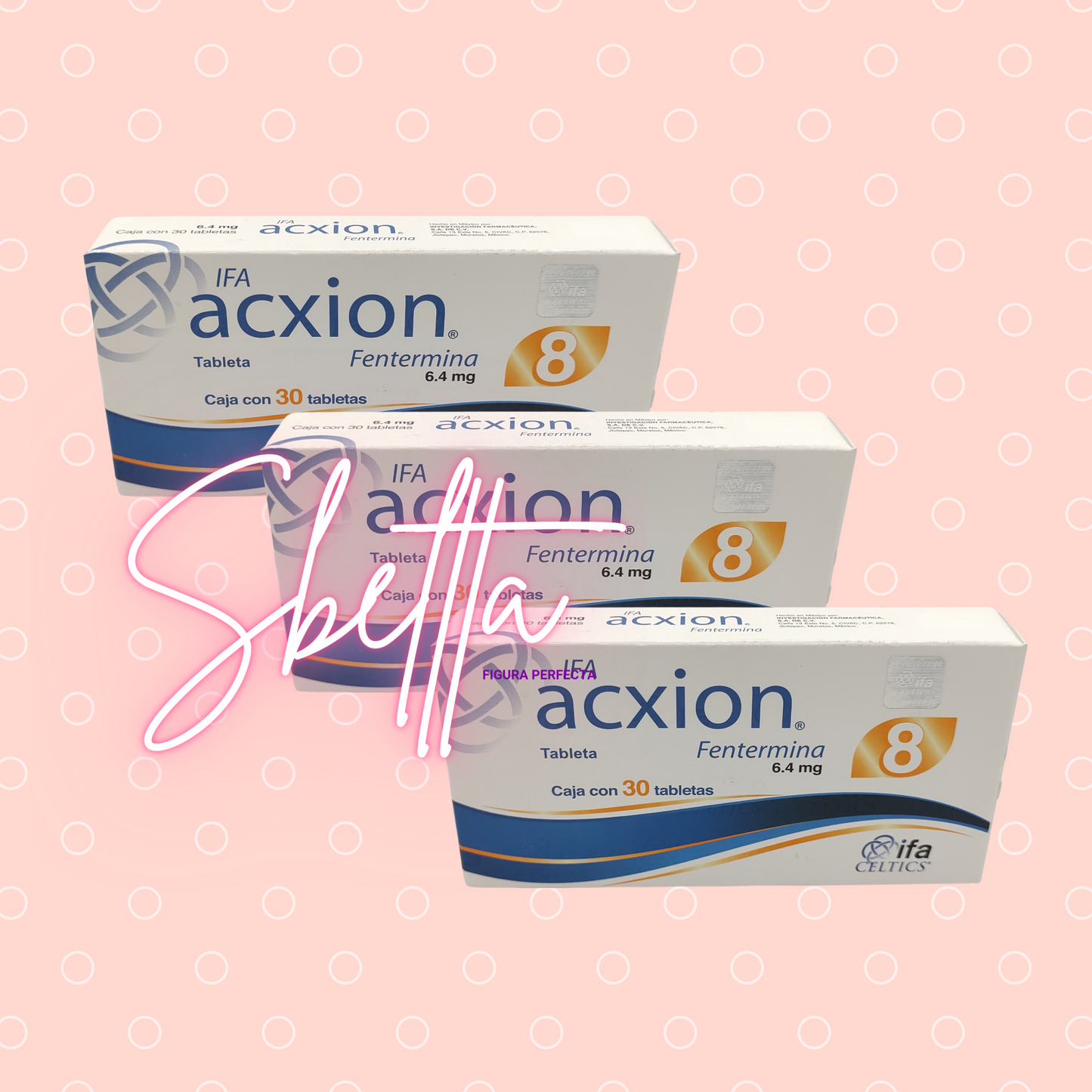 Acxion 8 (3 cajas)