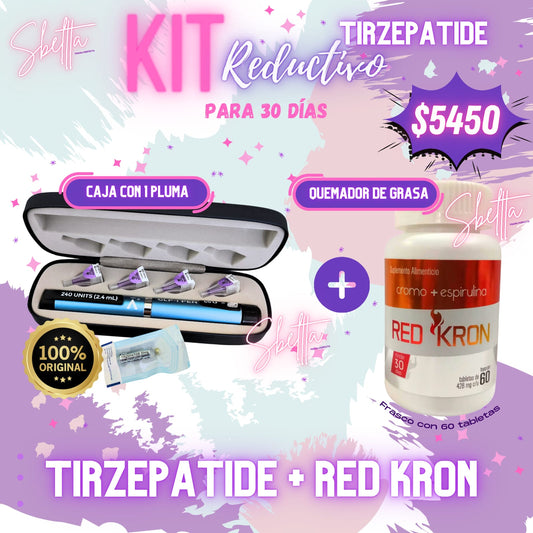 Kit Tirzepatide + Red Kron