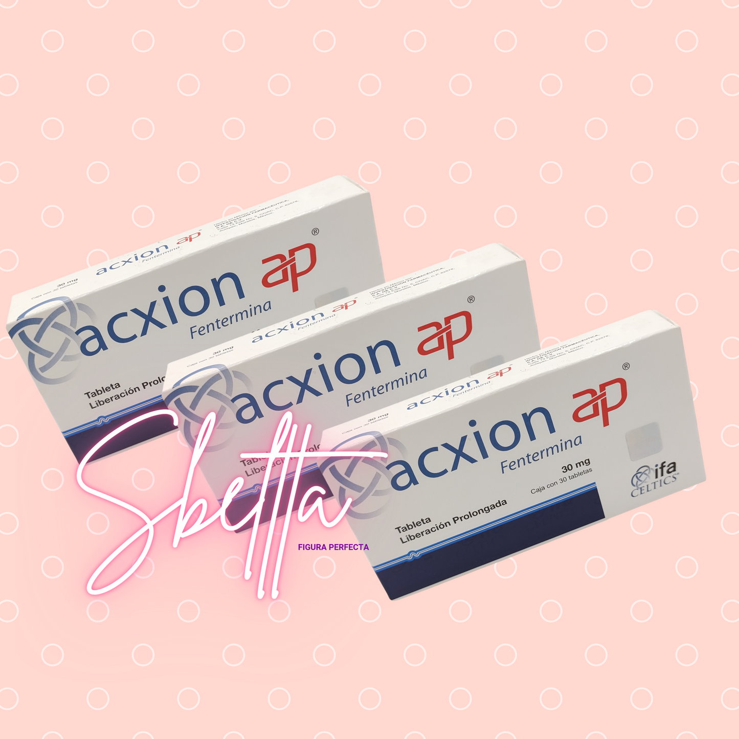 Acxion AP 30mg (3 cajas)