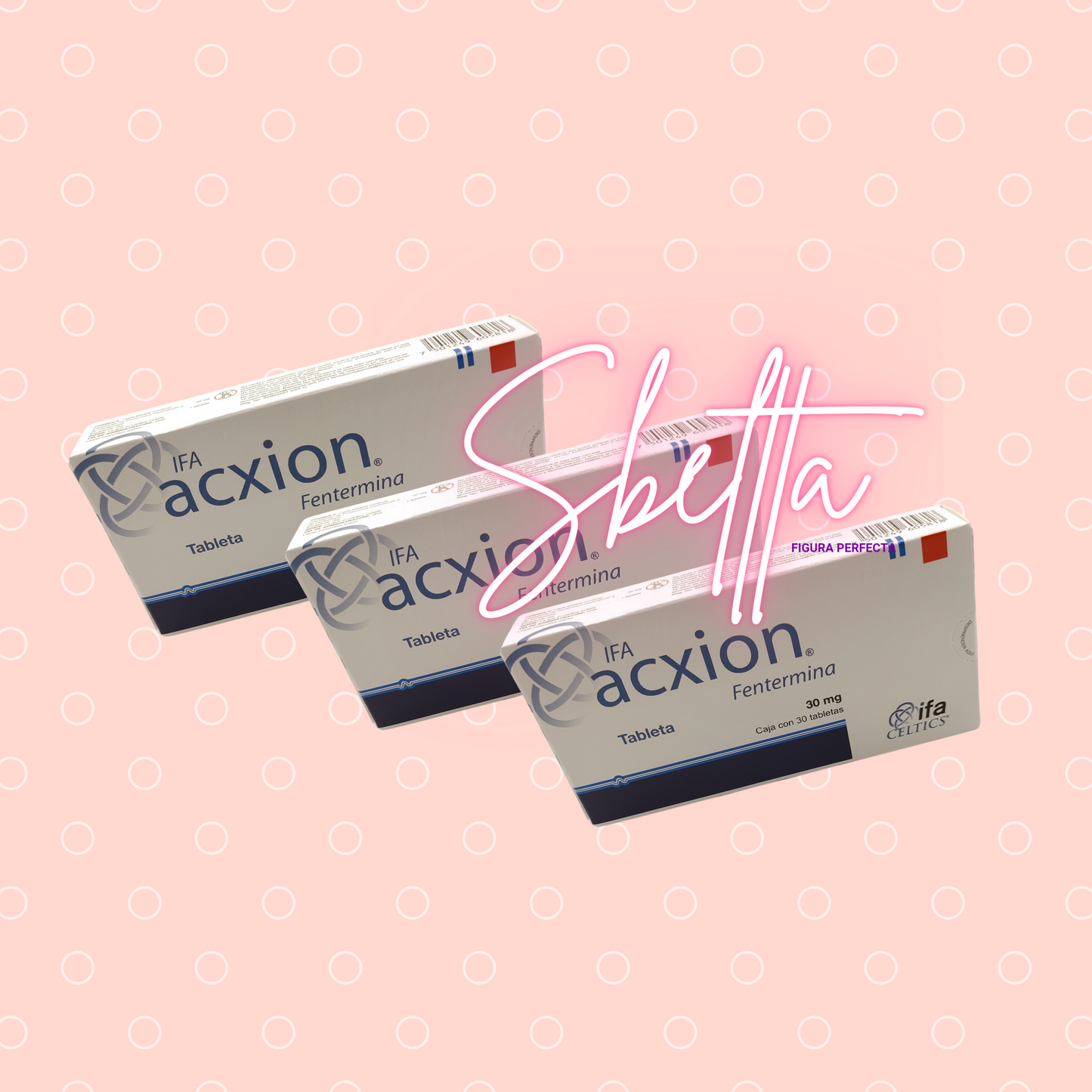 Acxion 30mg (3 cajas)