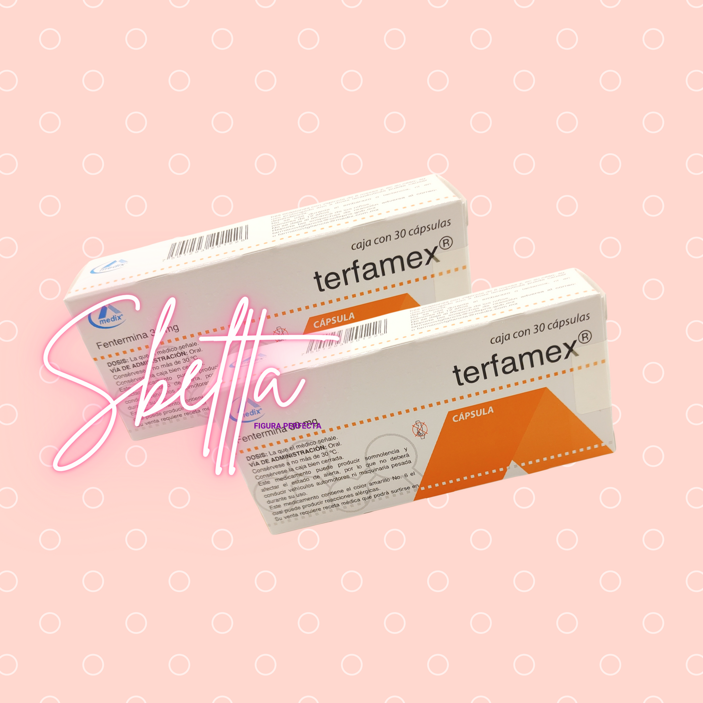 Terfamex 30mg (2 cajas)